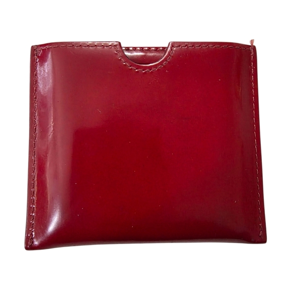 Vintage Coach Leather Double - Sided Mirror w/ Case 1990s - Picture 6 of 9